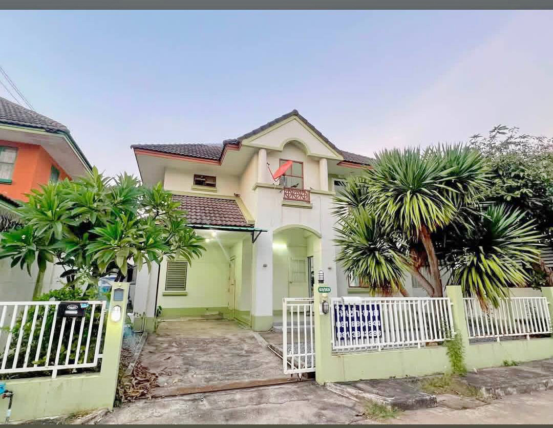 2-story detached house for rent, Phutthamonthon Sai 4, Pathomphon Village (empty house)