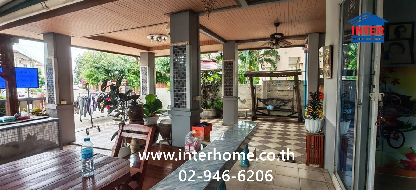 บ้านเดี่ยว 2 ชั้น 59.8 ตร.ว. หมู่บ้านทรัพย์หมื่นแสน 1 ใกล้แยกปทุมวิไล ถนนปทุมธานี-บางเลน ถนนราชพฤกษ์345 เมืองปทุมธานี ปทุมธานี  – รูปที่ 3