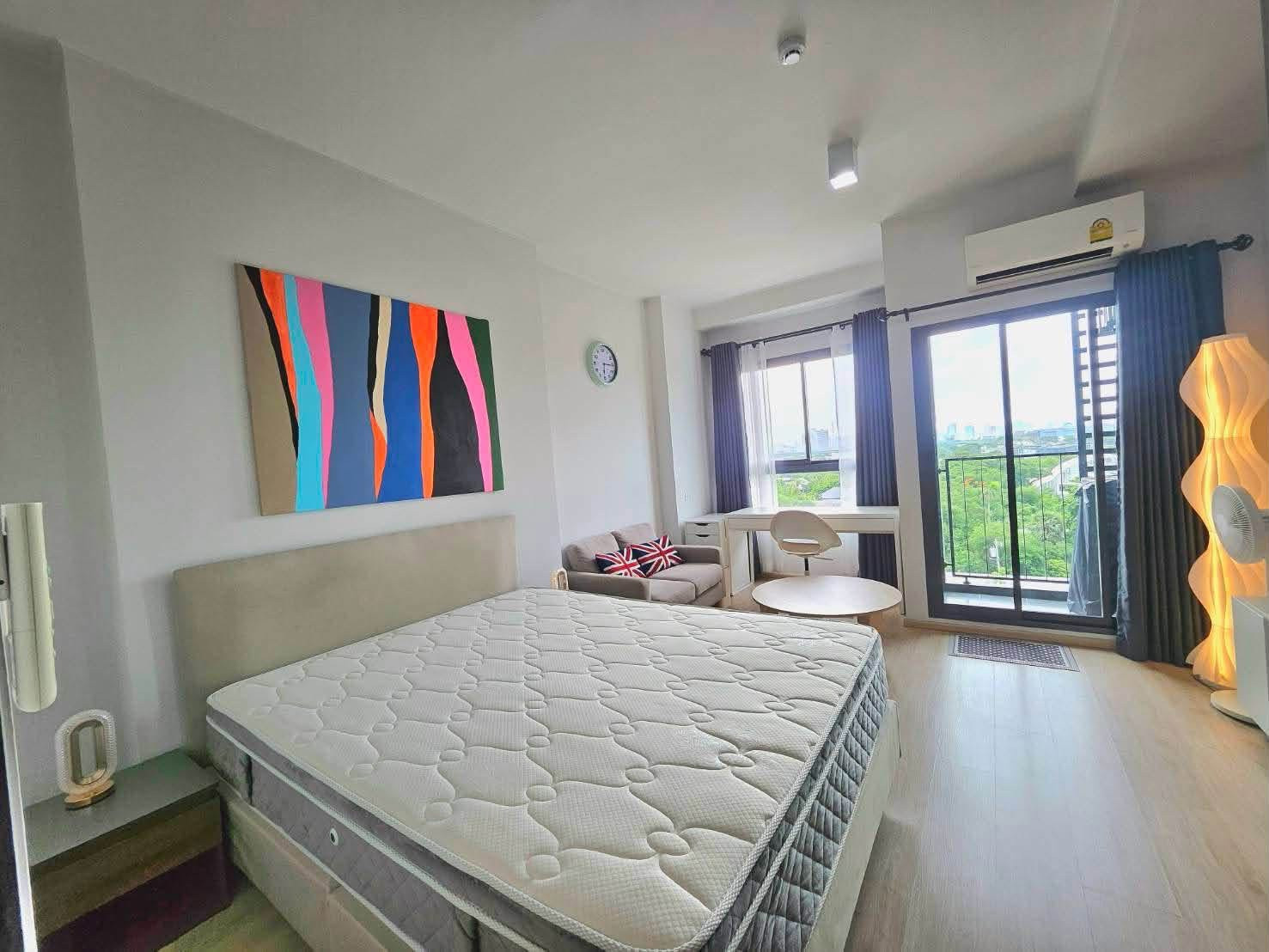 ***Condo for Rent : Ideo New Rama9  Studio Nice decorated Fully furnished ***