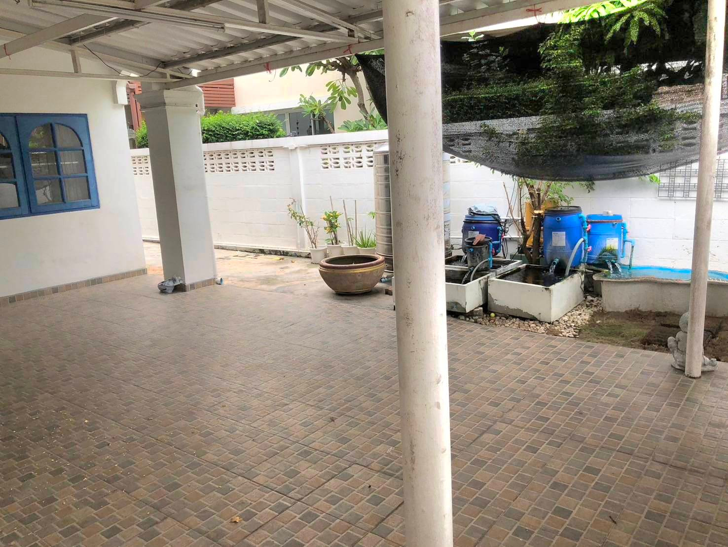 บ้านแฝด หมู่บ้านรังสิยา สงบ ปลอดภัย ใกล้รถไฟฟ้าศรีอุดม ร้านอาหารรายรอบ – รูปที่ 2