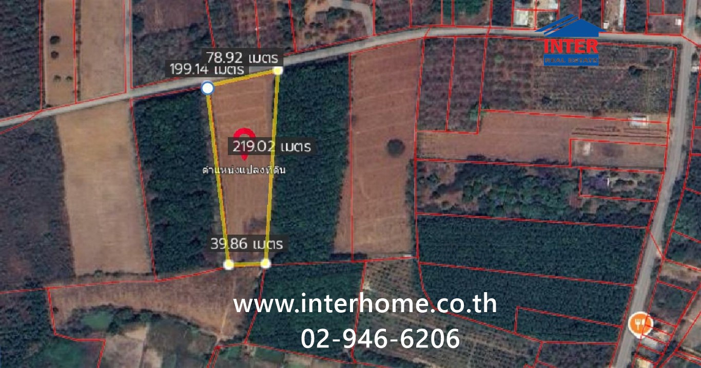 Empty land 7 rai 145.9 sq m. Land near Wat Srichomphu. Sikhio-Chiang Khan Road, Mueang Loei, Loei – รูปที่ 2