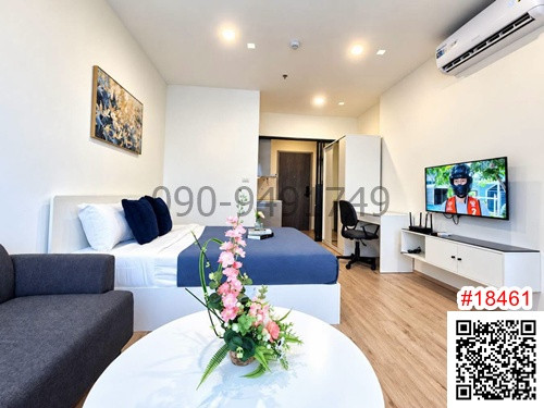 Condo for rent: The Rich Rama 9-Srinakarin, 15th floor, near Airport Link Hua Mak. Condo for rent: The Rich Rama 9-Srinakarin, 15th floor, near Airport Link Hua Mak.