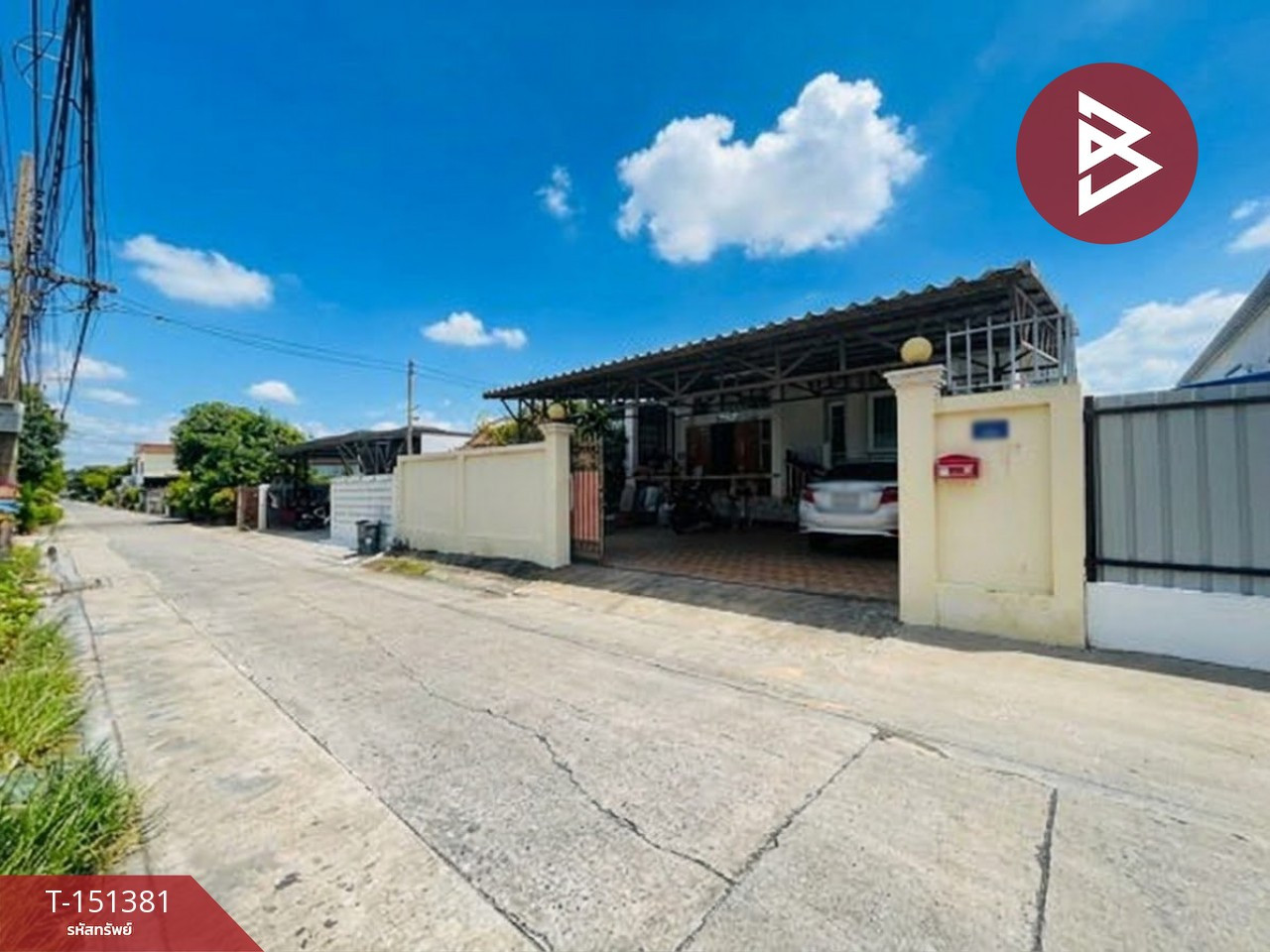 Single house for sale with land, 1 floor, area 60 sq m, Prawet, Bangkok.
