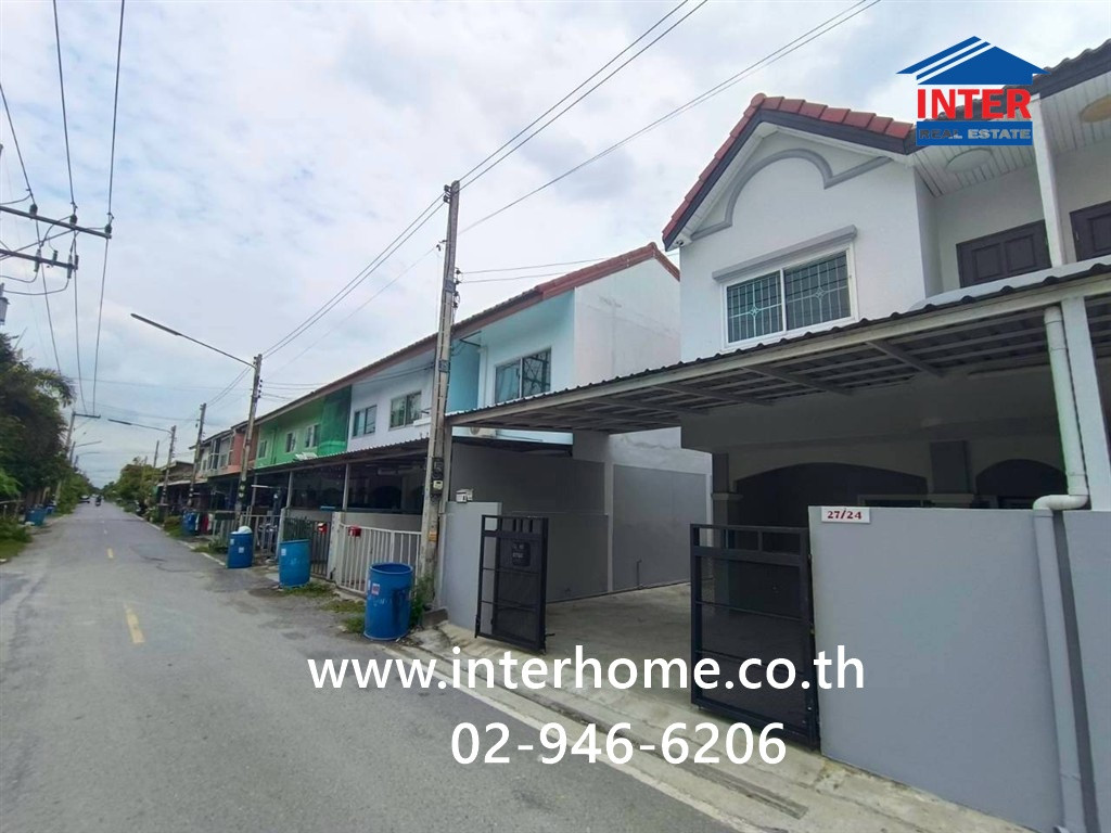 Townhouse, 2 floors, 26.9 sq m, Saeng Anon Village, Lam Luk Ka Khlong 7, Soi Saeng Anon, Rangsit-Nakhon Nayok Road. Lam Luk Ka Khlong 7 Road Lam Luk Ka Municipal Road 3, Lam Luk Ka, Pathum Thani – รูปที่ 2