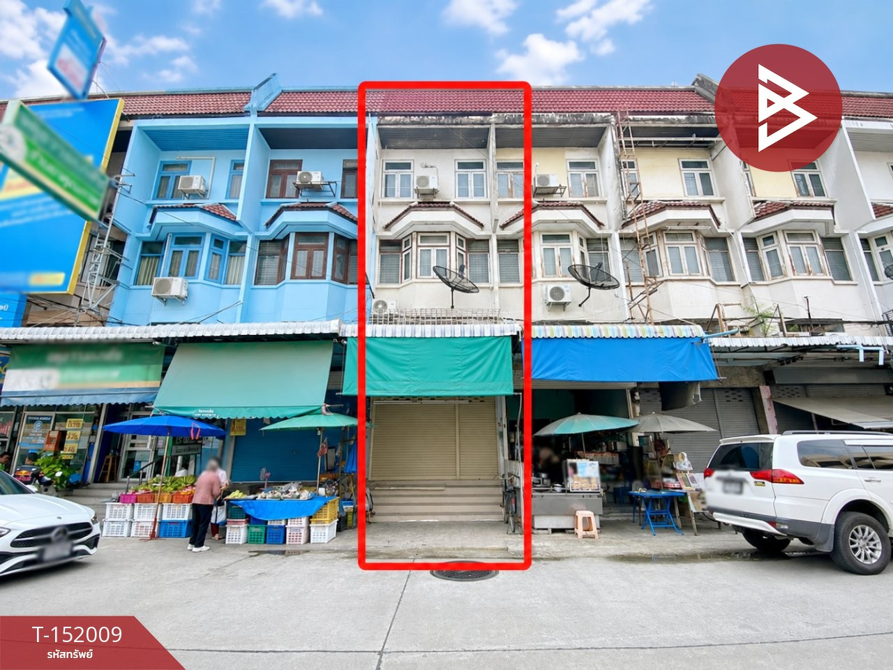 For sale/rent commercial building, 3 and a half floors, Bangna-Trad 46, Bangkok.