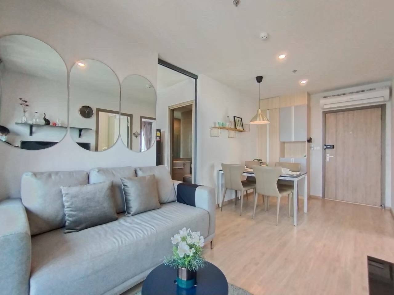 🏡 FOR RENT | IDEO O2 BTS Bangna ✨ Private corner room, 29th floor | Garden view, quiet | Fully Furnished