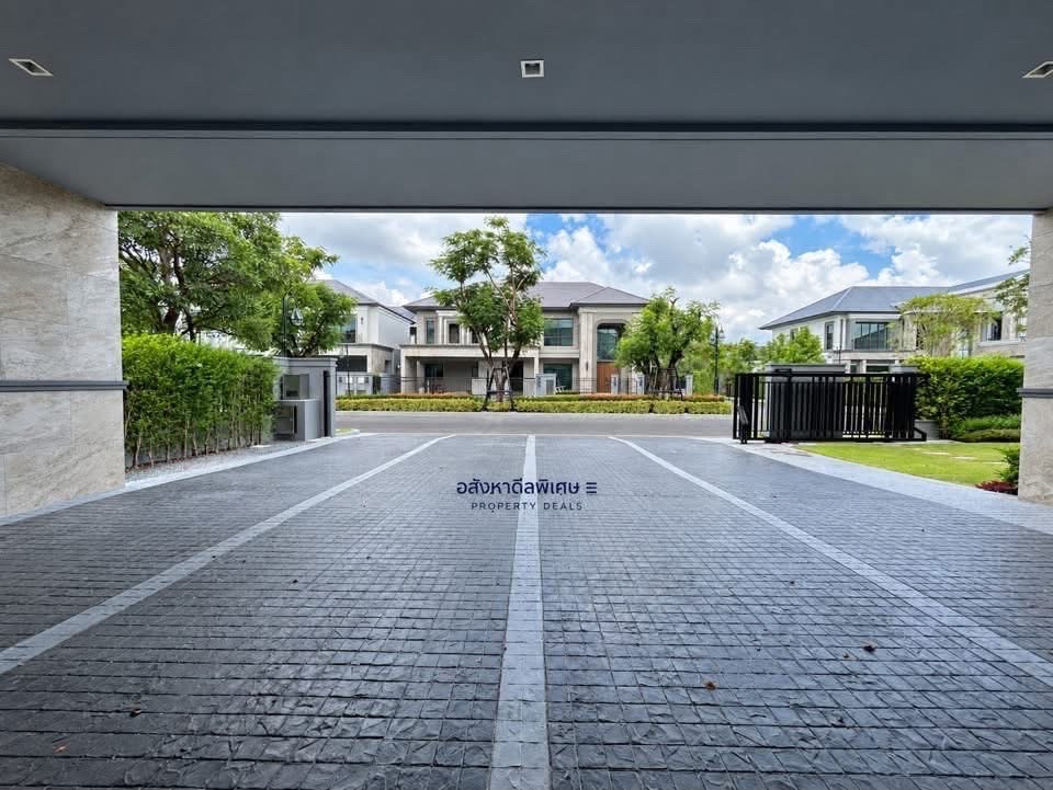 𝗥𝗘𝗦𝗔𝗟𝗘 | The only house in the project, large size house, 𝟱𝟭𝟬 sq m | Parking for up to 𝟴 cars on land 𝟭𝟯𝟱 sq m, new condition 𝟭𝟬𝟬%, less than 1 year old, price 𝟱𝟵 Million baht on land 𝟭𝟯𝟱 sq m, new condition 𝟭𝟬𝟬% – รูปที่ 3