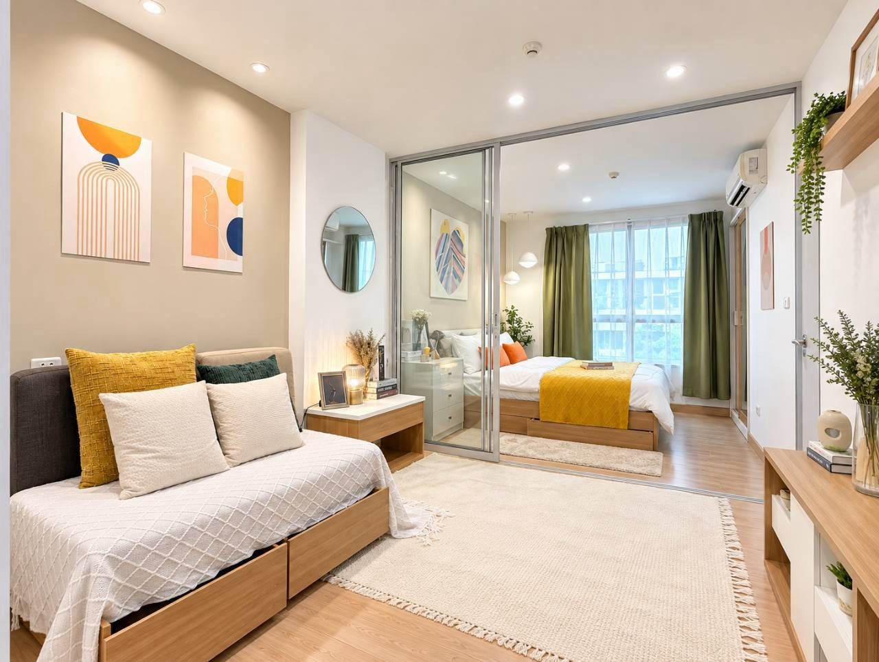 Condo for sale, The Niche ID Bang Khae, 4th floor, good location, near MRT Bang Khae and BTS Bang Wa.