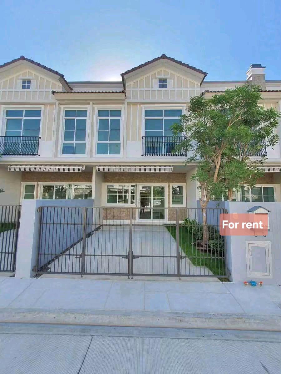 🔥 Townhome for Rent INDY  Bangna km.7 🔥🔥 Nearby Mega bangna 