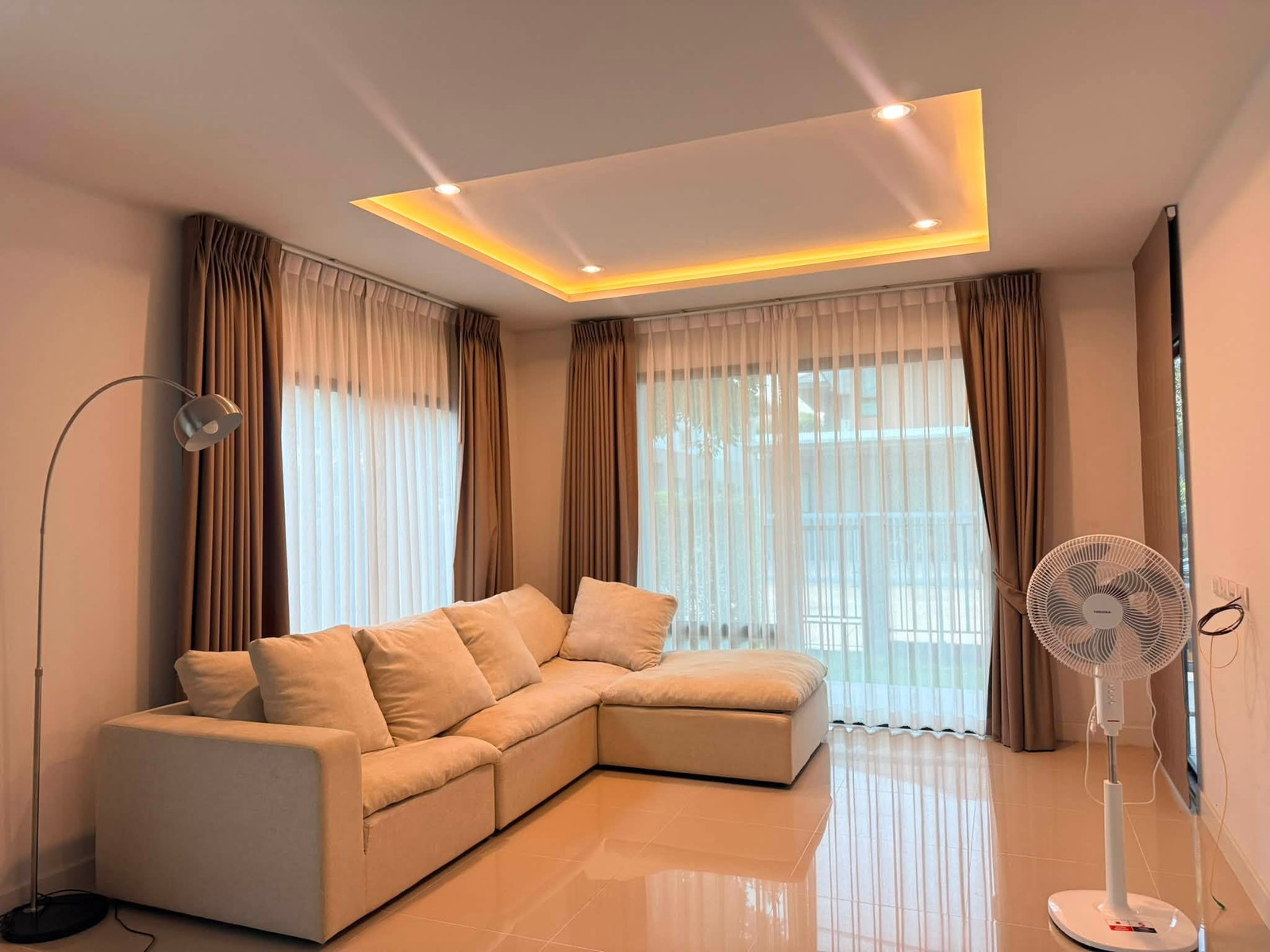 ✔️*Rent* 40,000.- ✔️Single house Saransiri Rangsit (Saransiri Rangsit) beautiful house, fully furnished, ready to move in 🆗