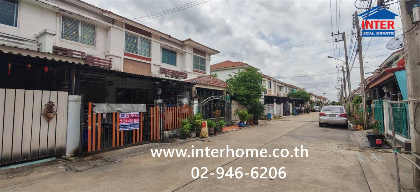 2-story townhouse, 17.8 sq m, Novoville Village. Tiwanon-Pathum Thani Soi Thammasuthee Inner Pathum Thani Road Soi Thammasuthee Road Mueang Pathum Thani, Pathum Thani – รูปที่ 2