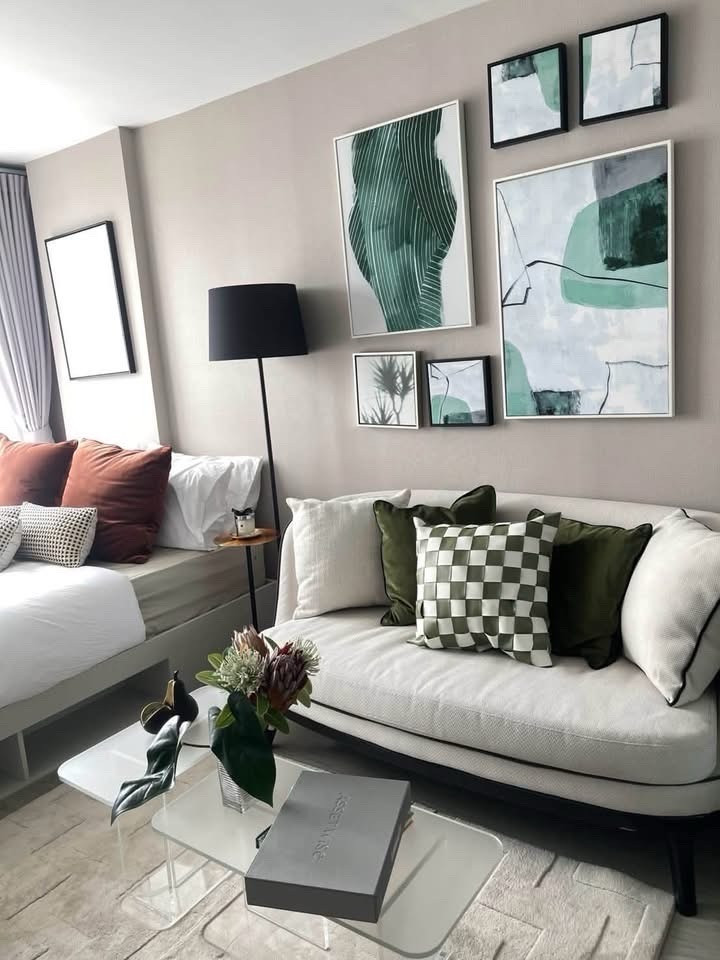 🌿 FOR RENT | ATMOZ OASIS ONNUT ✨ ชั้น 4 | ห้องแบ่งสัดส่วนครบ | ใกล้ MRT ศรีนุช เดินเพียง 5 นาที – รูปที่ 2