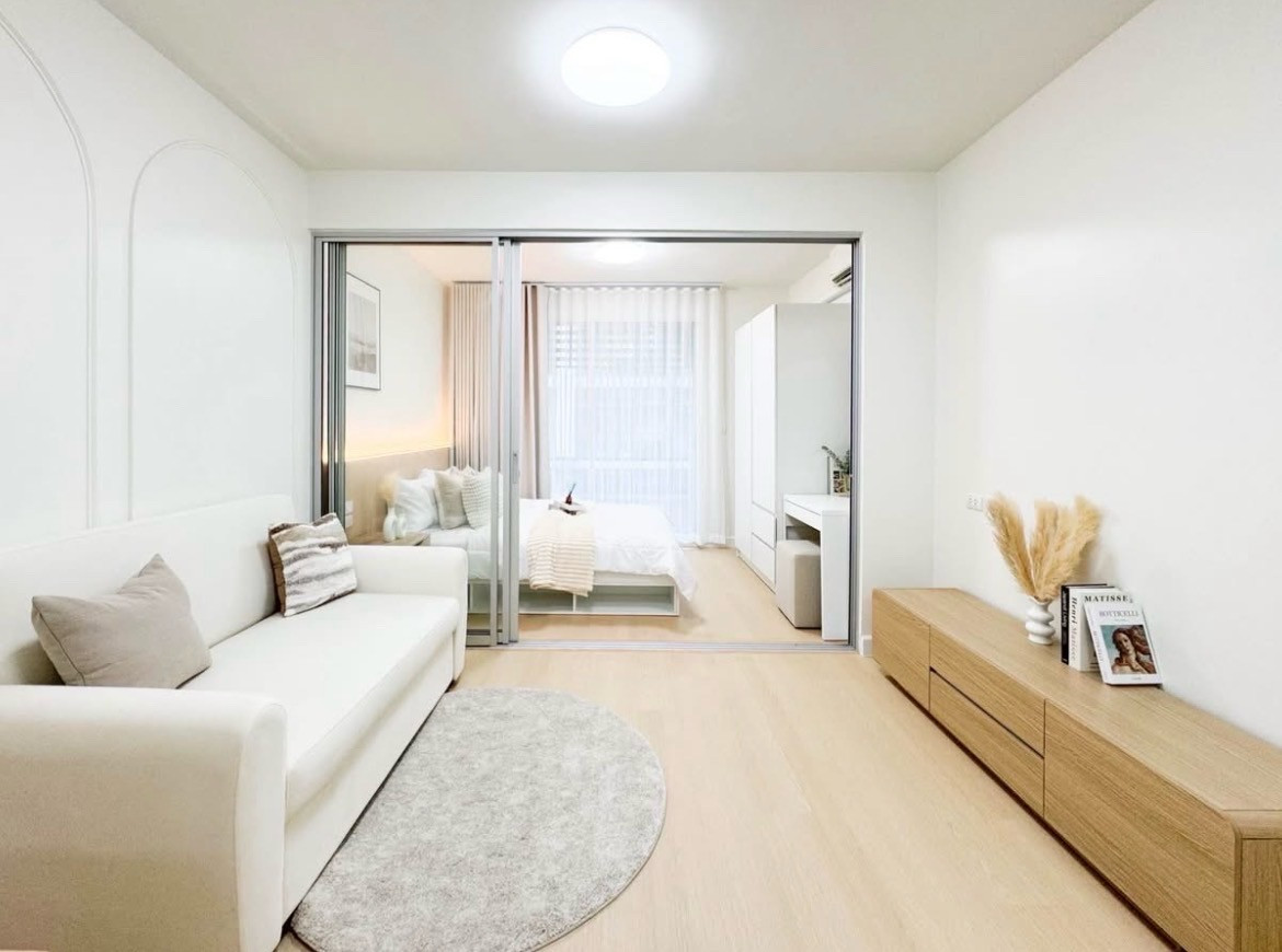 ขายคอนโดแต่งใหม่พร้อมอยู่ A Space Me สุขุมวิท 77 วิวสระ ใกล้ BTS อ่อนนุช และ MRT ศรีนุช ราคาคุ้มสุด 1.59 ลบ.