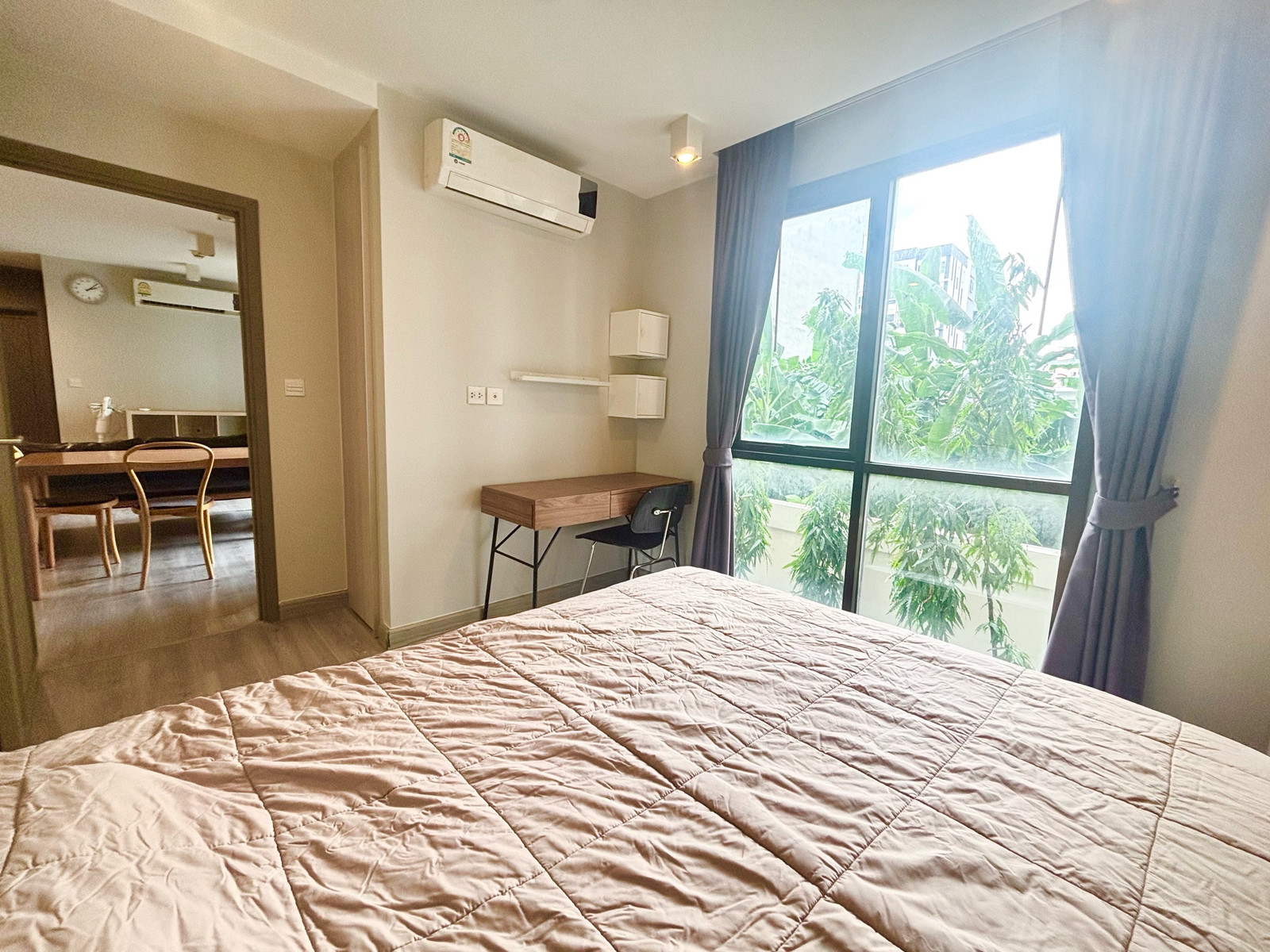 🏡 For rent Maestro 12 Ratchathewi | 2 bedrooms, corner room, garden view, private. 🏡 For rent Maestro 12 Ratchathewi | 2 bedrooms, corner room, garden view, private.