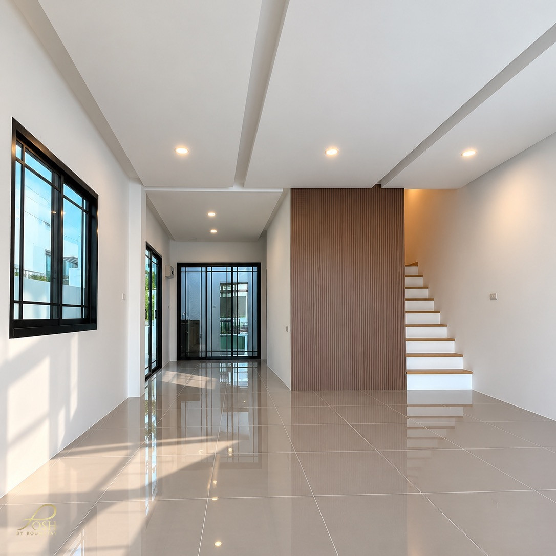 บ้านแฝด2ชั้นสร้างใหม่4ห้องนอน บนทำเลถนนขวาง–วิชิต ตั้งอยู่ภายในโครงการ จอมทอง–มณีคราม ฟังก์ชั่นที่หาได้ยากในโซนเมือง – รูปที่ 3