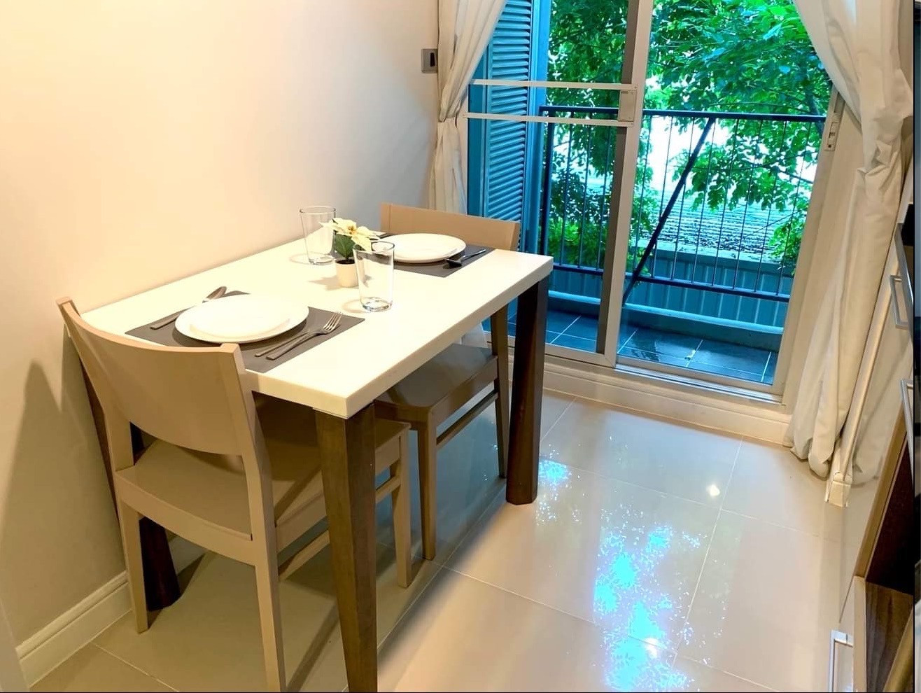 ปล่อยเช่า The Crest Sukhumvit 49 | 1 ห้องนอน 34.07 ตร.ม. ชั้น 3 | เฟอร์ครบ | 19,000 บาท/เดือน – รูปที่ 2