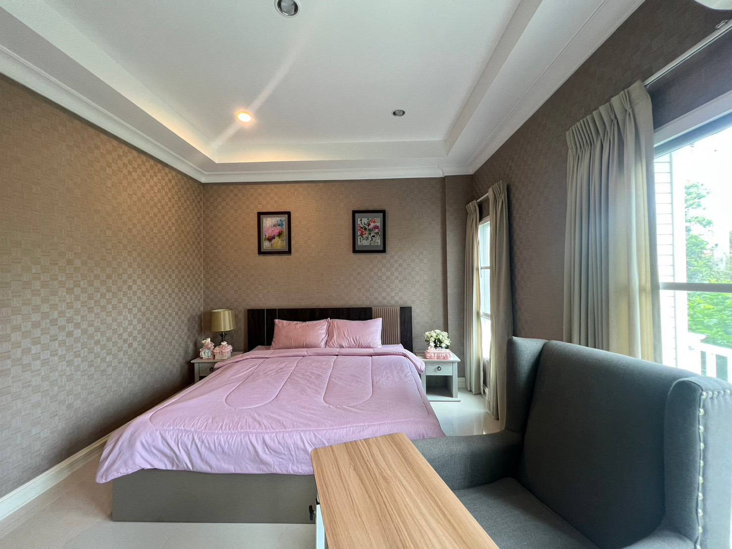 ขาย/ให้เช่า คอนโดบ้านทิวเขา เขาใหญ่ ( Baan Tiew Khao ) ตึก B ชั้น 2 ขนาด 28.59 ตร.ม. คอนโดตากอากาศ วิวสวย อากาศดี ติดถนนธนรัชต์ – รูปที่ 4