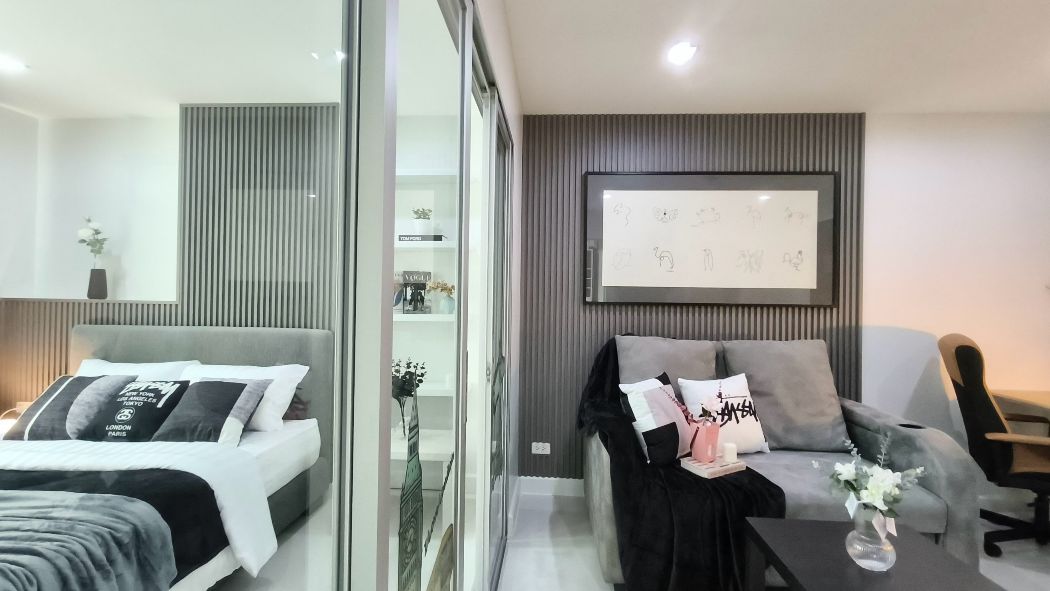 Condo for sale, Casa Sukhumvit 97, beautifully decorated, 35 sq m, corner unit, fully furnished, ready to move in. – รูปที่ 4