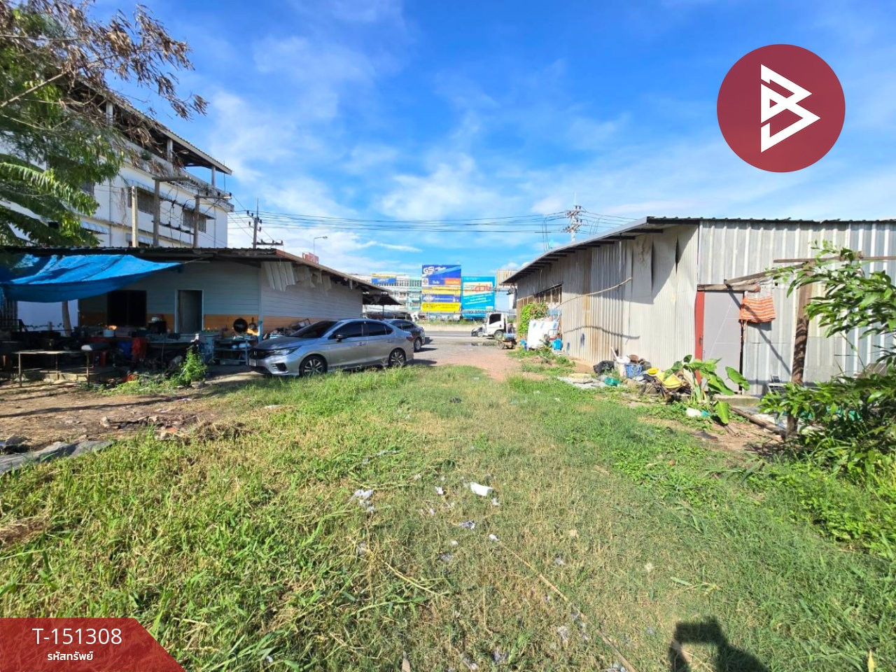 Land for sale with buildings, area 9 rai 1 ngan 2 sq m, Lat Lum Kaeo, Pathum Thani. – รูปที่ 2