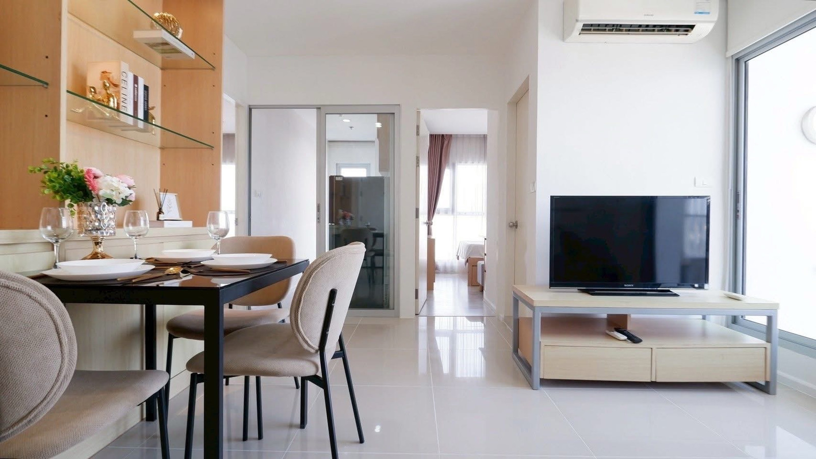 Aspire Sukhumvit 48 | ห้องมุม 2 ห้องนอน พร้อมอยู่ ใกล้รถไฟฟ้า – รูปที่ 3