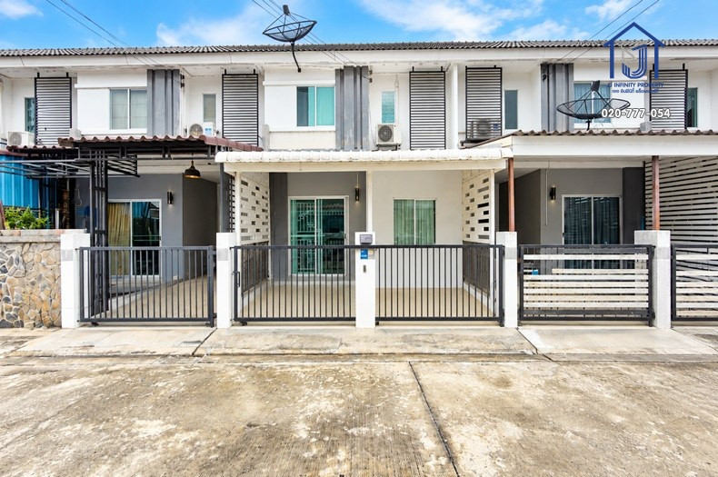 2-story townhouse for sale, Baan Pruksa 63, Bang Kadi-Pathum Thani, Tiwanon Road, near Bang Kadi Industrial Estate, Bang Phun Expressway. 2-story townhouse for sale, Baan Pruksa 63, Bang Kadi-Pathum Thani, Tiwanon Road, near Bang Kadi Industrial Estate, Bang Phun Expressway.