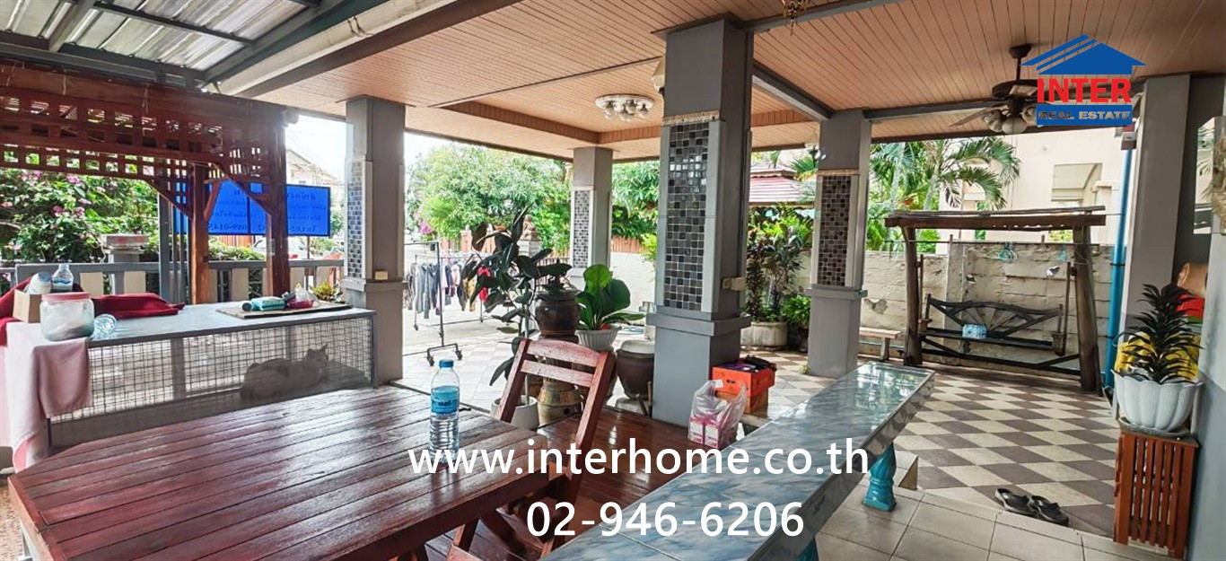 บ้านเดี่ยว 2 ชั้น 59.8 ตร.ว. หมู่บ้านทรัพย์หมื่นแสน 1 ใกล้แยกปทุมวิไล ถนนปทุมธานี-บางเลน ถนนราชพฤกษ์345 เมืองปทุมธานี ปทุมธานี  – รูปที่ 2