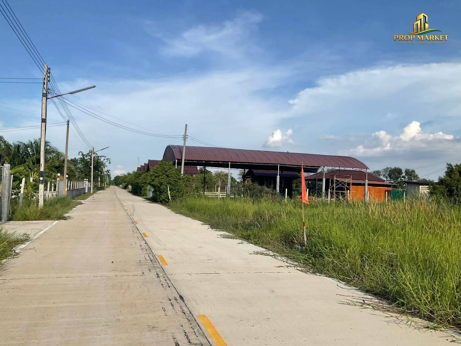 Land for sale, Khlong 11, Soi Mitthae, Pathum Thani, beautiful, convenient travel. – รูปที่ 2