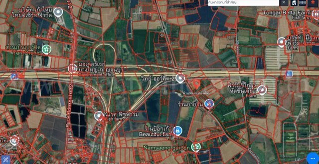 Land 2-3-26 rai next to the expressway, Bang Yai-Kanchanaburi District M81. – รูปที่ 3