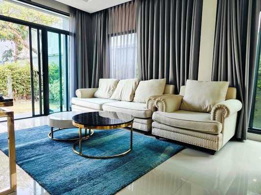 [ให้เช่า] หมู่บ้าน เวนิว พระราม 9 / 4 ห้องนอน 3 ห้องน้ำ / 61 ตรว. 230 ตรม. **70,000** บ้านเดี่ยวโครงการหรู บ้านหลังมุม ตกแต่งสวย เฟอร์นิเจอร์และเครื่องใช้ไฟฟ้าครบชุด พร้อมเข้าอยู่ ใกล้สนามบินสุวรรณภูมิ ใกล้ ร.ร.นานาชาติไบรท์ตัน – รูปที่ 4