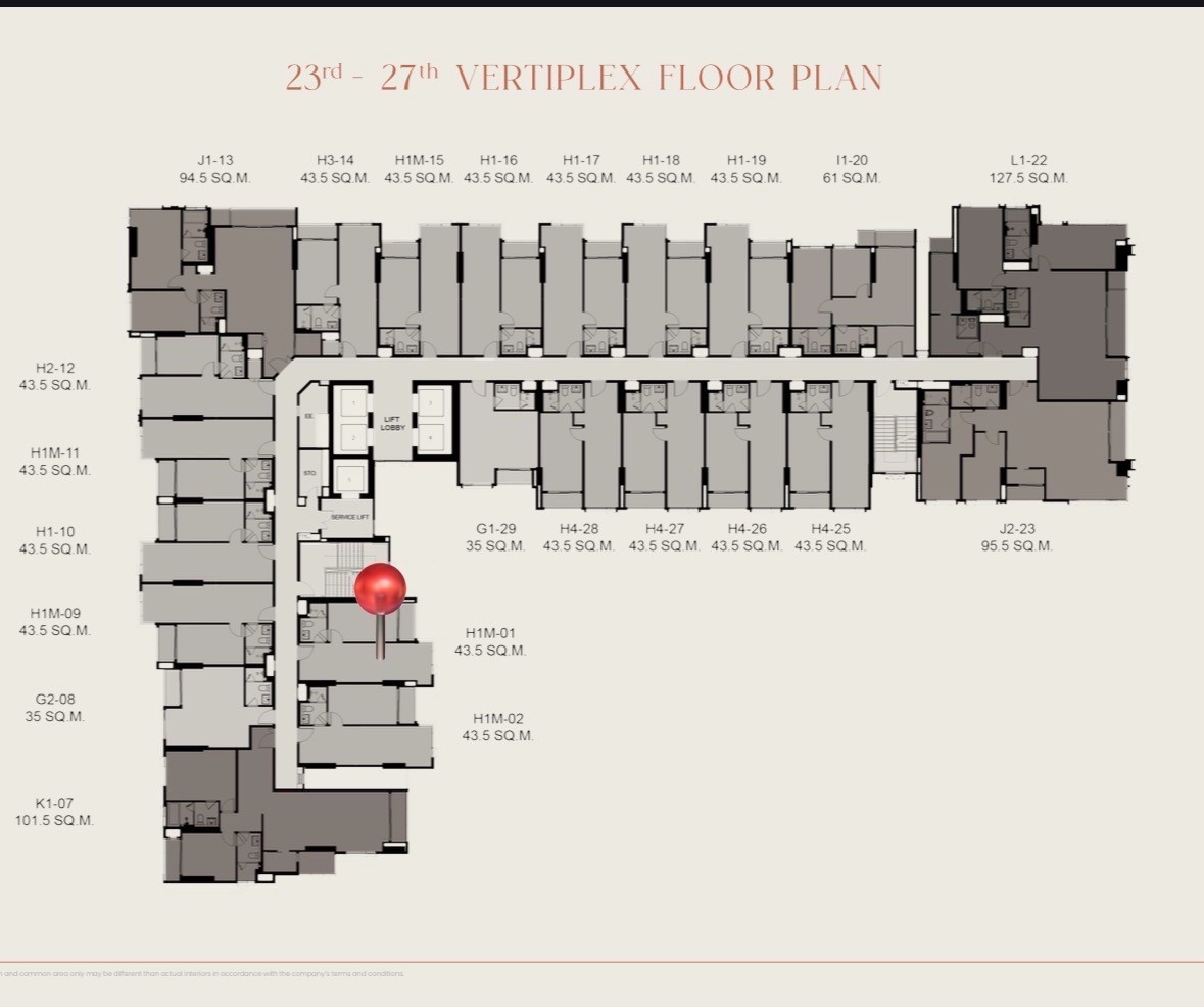 📍vertiplex rare item unit river view high floor 9,500,000📍