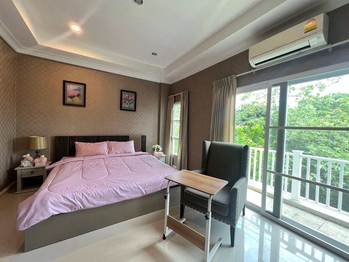 ขาย/ให้เช่า คอนโดบ้านทิวเขา เขาใหญ่ ( Baan Tiew Khao ) ตึก B ชั้น 2 ขนาด 28.59 ตร.ม. คอนโดตากอากาศ วิวสวย อากาศดี ติดถนนธนรัชต์ – รูปที่ 3