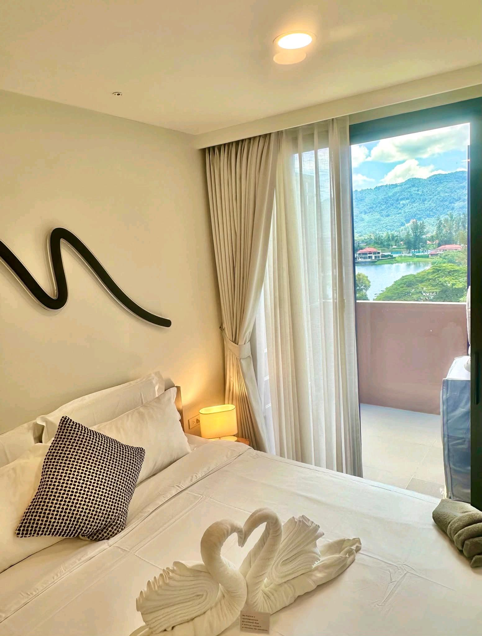🔵 7TH FLOOR | OPEN LAKE VIEW✨ PREMIUM 2-BEDROOM RESIDENCE LAGUNA RENT PREMIUM RESIDENCE | LIVE INSIDE LAGUNA – รูปที่ 4
