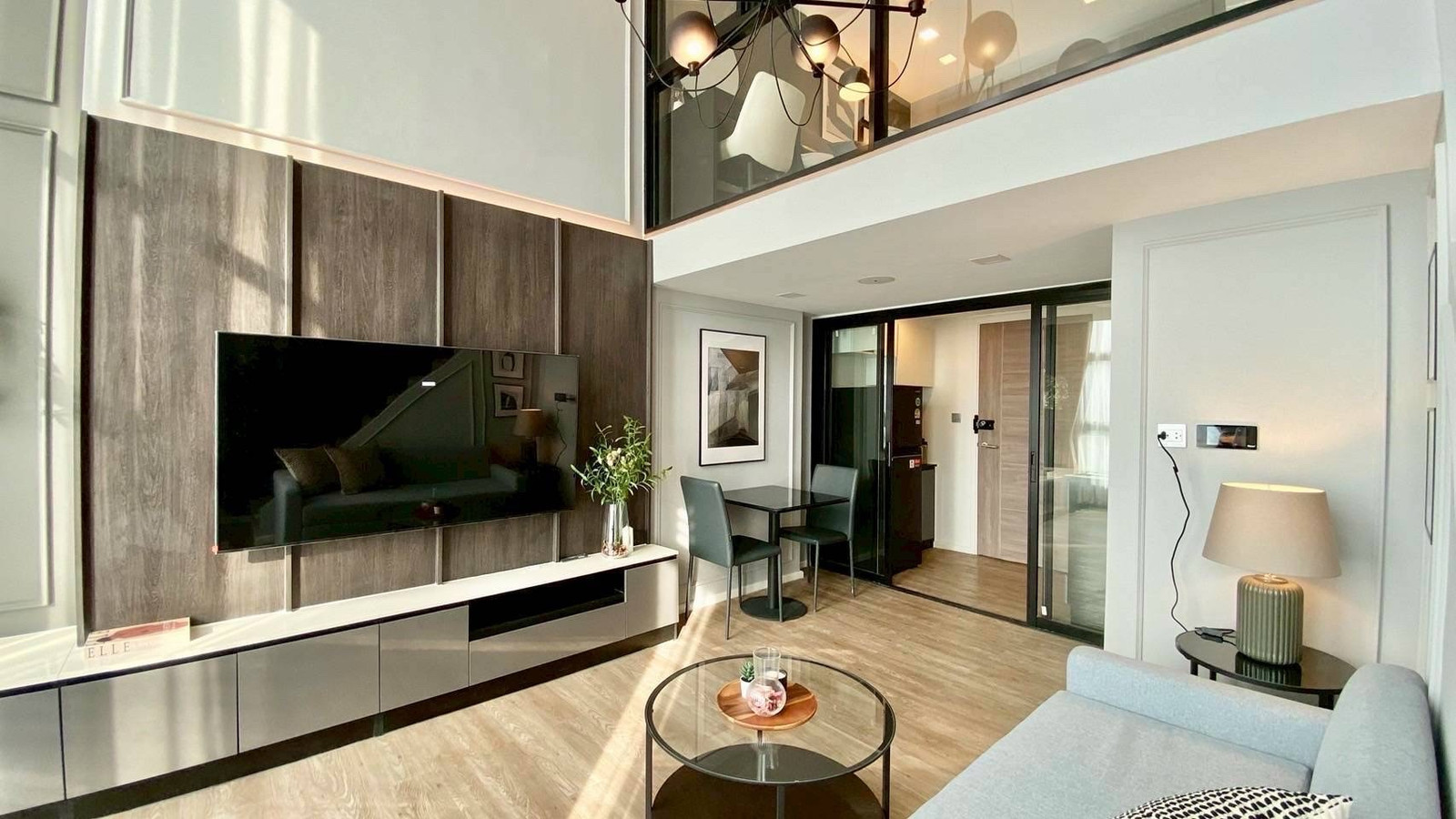 🏢 MODIZ SUKHUMVIT 50 | High ceiling room, 22nd floor view, near BTS On Nut 💰 Rent 35,000 baht/month 🏢 MODIZ SUKHUMVIT 50 | High ceiling room, 22nd floor view, near BTS On Nut 💰 Rent 35,000 baht/month
