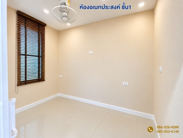 ขายถูกขายต่ำกว่าราคาประเมิน ทำเลดี ทาวน์โฮมสวย 3 ชั้น รีโนเวท 20.ตรว. ม.พาทิโอ วิภาวดี-สรงประภา น้ำไม่ท่วมหมู่บ้าน เดินไปตลาดใหญ่บุญอนันต์,เซเว่ เพียง 150 กว่าเมตร และ,CJ mart 20 ม.พร้อมห้องเอนกประสงค์ชั้น 1 พร้อมอยู่ ใกล้สนามบินดอนเมือง กรุงเทพ – รูปที่ 3