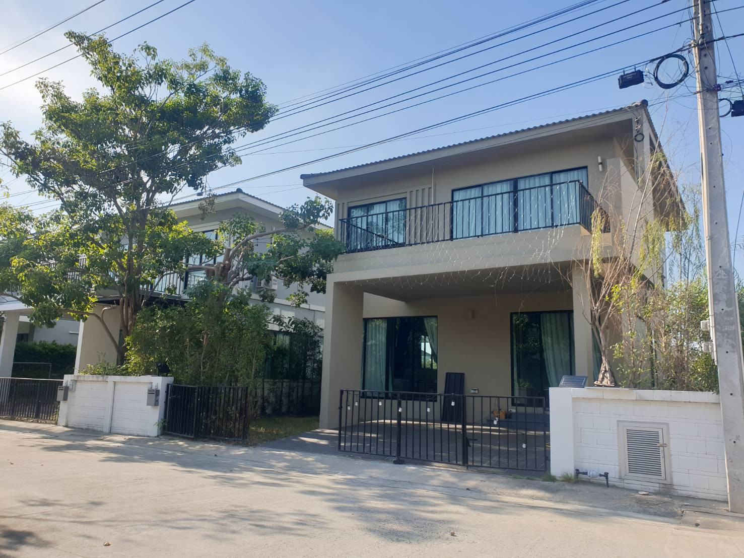 2-story detached house for rent, Compass Village Village. (The Heritage) Tha Sa-an, Bang Pakong, near Wellgrow Industrial Estate / TFD, fully furnished, ready to move in. 2-story detached house for rent, Compass Village Village. (The Heritage) Tha Sa-an, Bang Pakong, near Wellgrow Industrial Estate / TFD, fully furnished, ready to move in.