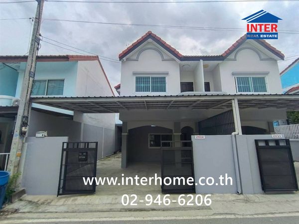 Townhouse, 2 floors, 26.9 sq m, Saeng Anon Village, Lam Luk Ka Khlong 7, Soi Saeng Anon, Rangsit-Nakhon Nayok Road. Lam Luk Ka Khlong 7 Road Lam Luk Ka Municipal Road 3, Lam Luk Ka, Pathum Thani