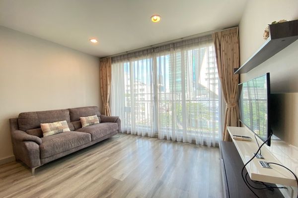 🔥 For Rent !!🔥 Centric Sathorn - St.Louis, 2 bedroom, 2 bathroom, South Facing, Rare item, Kitchen closed !! Code C20221200270 furnished, ready to move in📣📣 