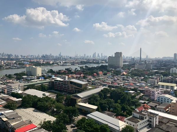 For sale: Urbano Ratchawithi, 20th floor, Chao Phraya River view, 30.66 sq m., near MRT Sirindhorn 100 meters, 20th floor room, Building A, Chao Phraya view 087-808-3690