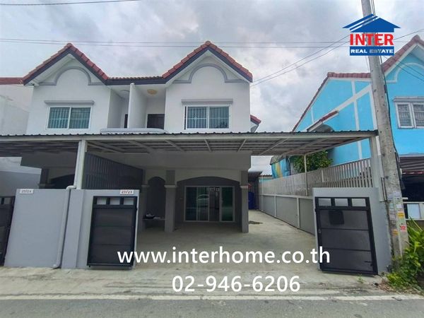 Townhouse, 2 floors, 26.9 sq m, Saeng Anon Village, Lam Luk Ka Khlong 7, Soi Saeng Anon, Rangsit-Nakhon Nayok Road. Lam Luk Ka Khlong 7 Road Lam Luk Ka Municipal Road 3, Lam Luk Ka, Pathum Thani