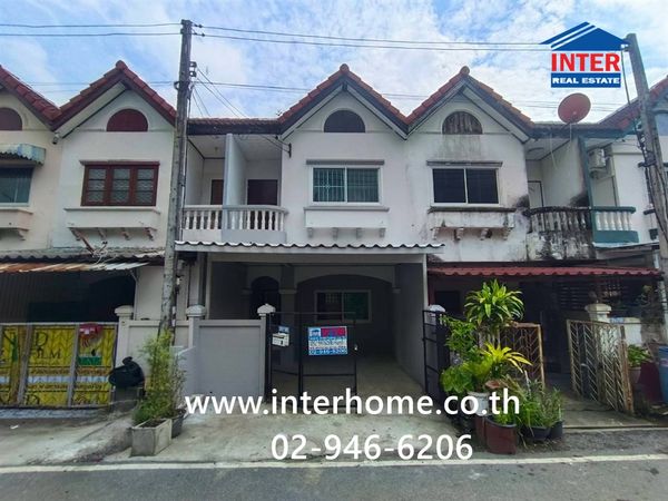 Townhouse, 2 floors, 16 sq m, Saeng Anon Village, Lam Luk Ka Khlong 7, Soi Saeng Anon, Rangsit-Nakhon Nayok Road. Lam Luk Ka Khlong 7 Road Lam Luk Ka Municipal Road 3, Lam Luk Ka, Pathum Thani