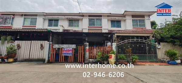 2-story townhouse, 17.8 sq m, Novoville Village. Tiwanon-Pathum Thani Soi Thammasuthee Inner Pathum Thani Road Soi Thammasuthee Road Mueang Pathum Thani, Pathum Thani