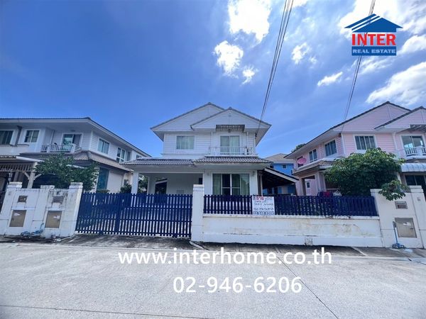 2-story detached house, 51.3 sq m, Chaiyaphruek Village - Bangna 2, Soi ABAC, Bangna-Trad Road, Bang Bo, Samut Prakan.