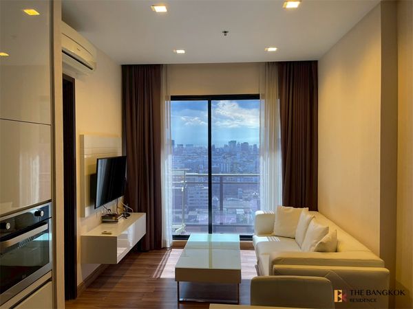🔥 RARE FIND! Spacious 1BR 44 SQ.M. | 20+ Floor | Ivy Ampio | Only 25,000 THB/Month by Sea 063-516-5374