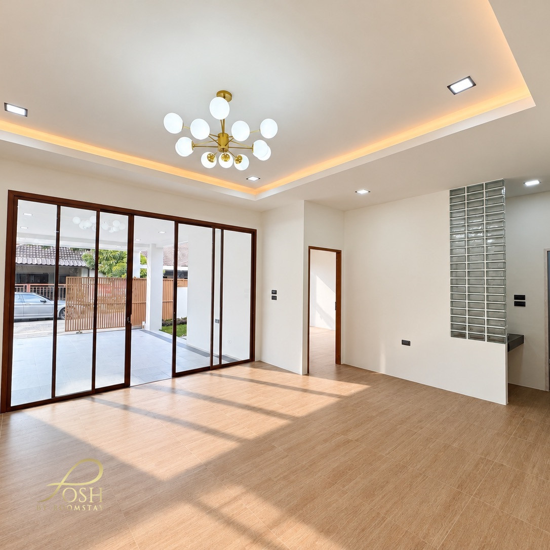 ศรีสุชาติแกรนด์วิว 3 Srisuchart3 บ้านแฝดรีโนเวทใหม่ในสไตล์อบอุ่น มาพร้อมมุมสวนหน้าบ้าน ทำเลใกล้สามกอง รัษฎา บายพาส – รูปที่ 3