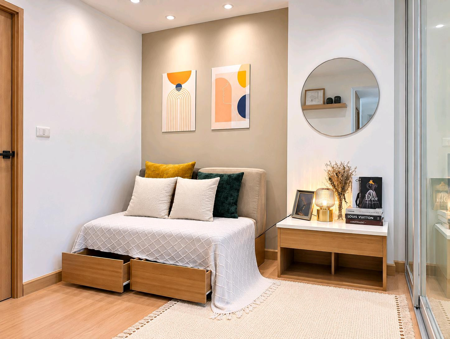 Urgent sale!!! Well decorated! The Niche ID Bang Khae MRT, BTS Bang Wa 27 sq m, only 1.45 million baht!!!