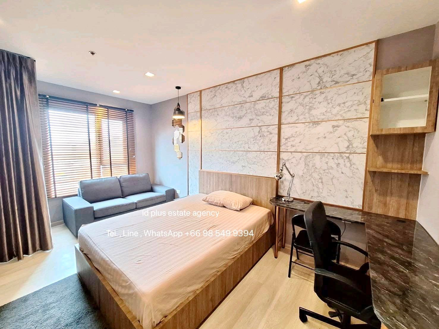 🏢 Condo room for Rent | Life One wireless     @🚶🏻‍♂️walk 7 mins. to BTS Ploenchit @    📍 Location: Ploenchit     💰 Rental Price: 20k.    📐 Size: 28 sq.m    🛏️ Type: Studio room     🏙️ Floor:  12  – รูปที่ 2