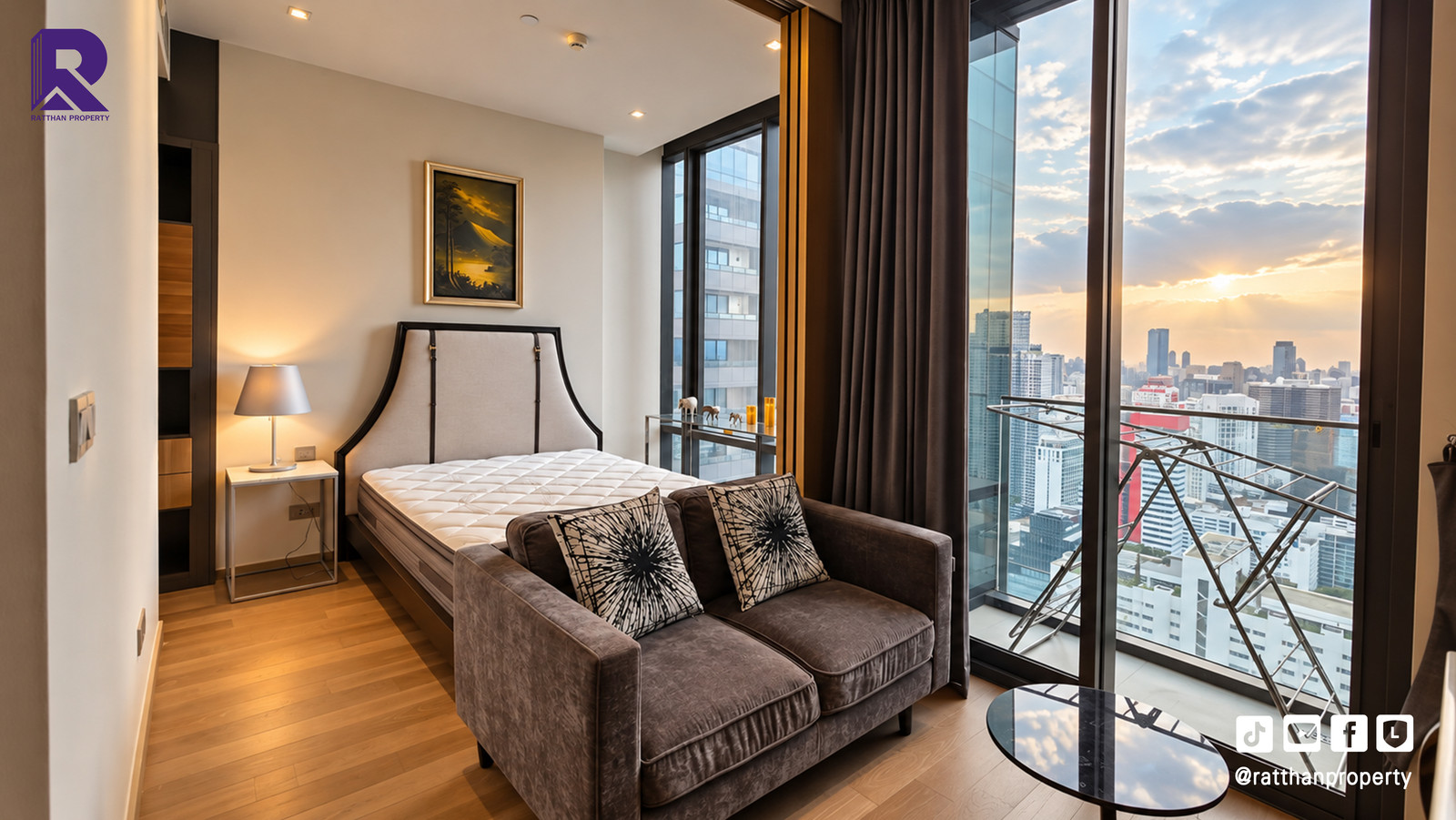 Condo for rent Ashton Silom, fully furnished, ready to move in, near BTS Chong Nonsi (ASH301) – รูปที่ 2