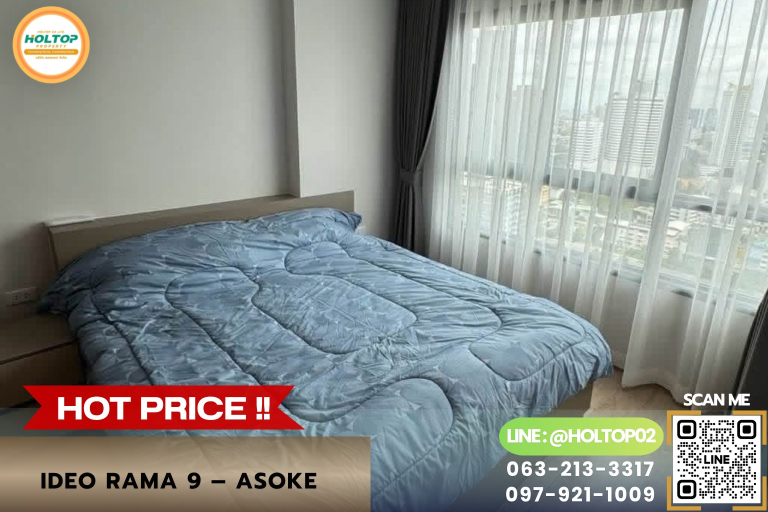 #L1428 ให้เช่าคอนโด IDEO Rama 9 – Asoke #L1428 ให้เช่าคอนโด IDEO Rama 9 – Asoke