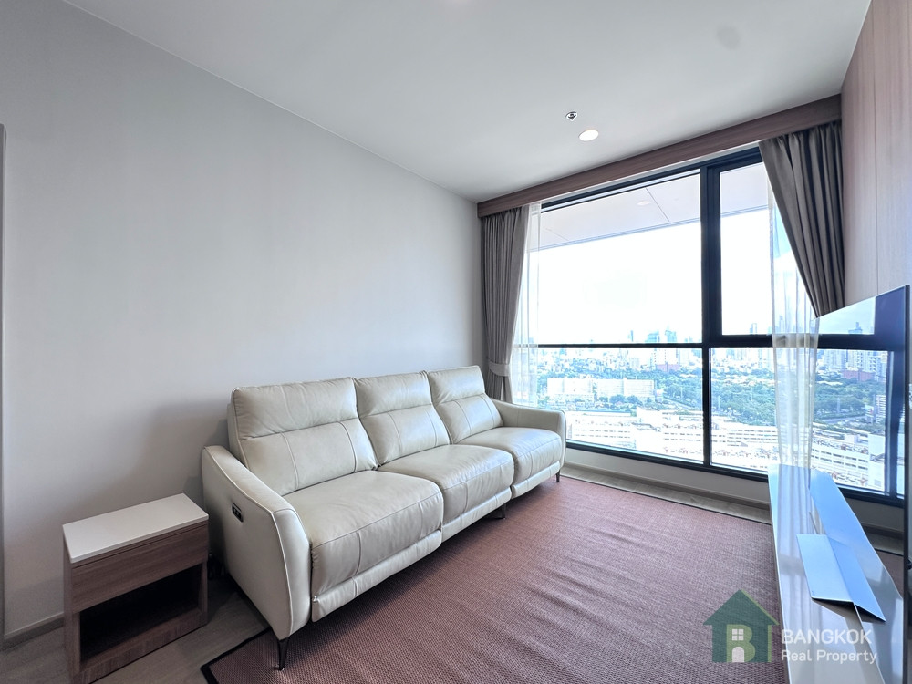 Corner Unit 2-Bedroom for Rent at The Crown Residences, near MRT Lumphini – รูปที่ 2