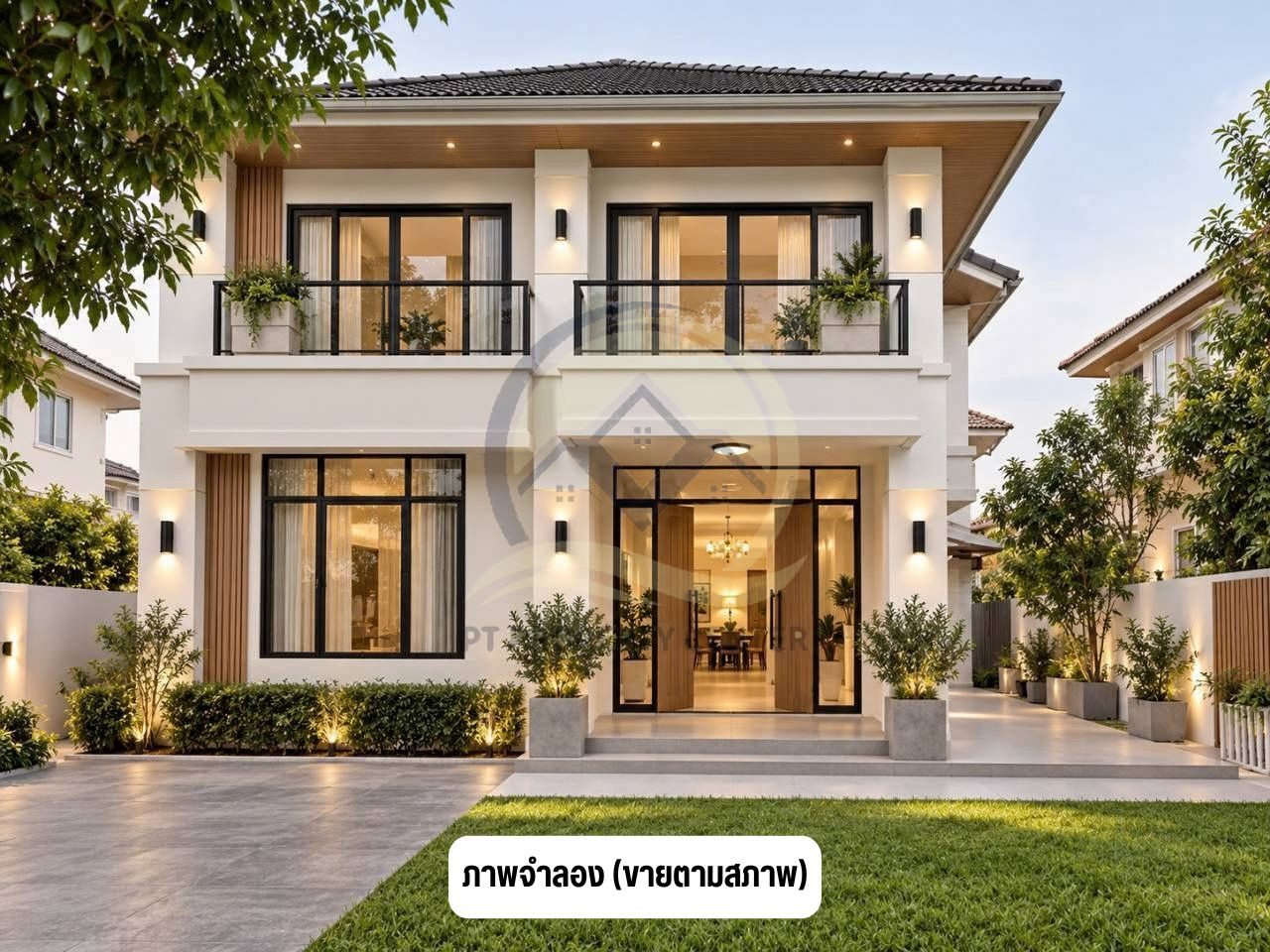 โครงการวิลล่า รามอินทรา บ้านสวยหลังริม ขายขาดทุน พื้นที่บ้านเยอะ ร่มรื่น เงียบสงบ พร้อมเข้าอยู่ ราคาพิเศษ คุ้มค่าที่สุดในทำเลเดียวกัน   – รูปที่ 2